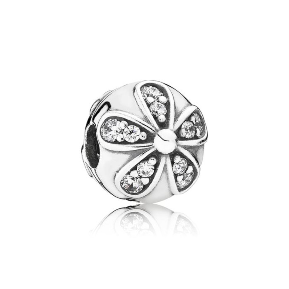 PANDORA Dazzling Daisy Clip